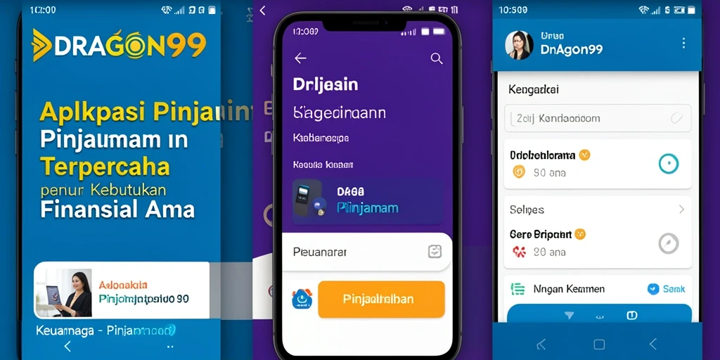 Tampilan antarmuka pengguna DRAGON99 yang sederhana dan intuitif.